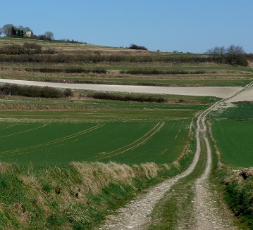 Chemin vers Sery