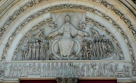 Le tympan de la basilique