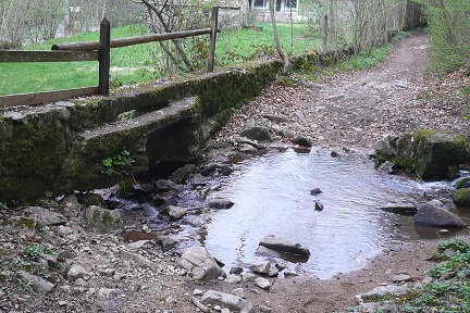 Passage sur un muret