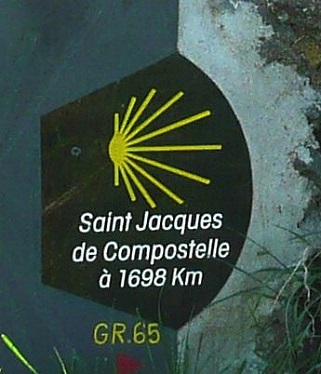 Panneau au sommet de la montée