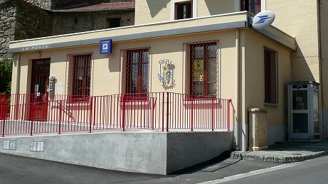 Saugues, le bureau de poste