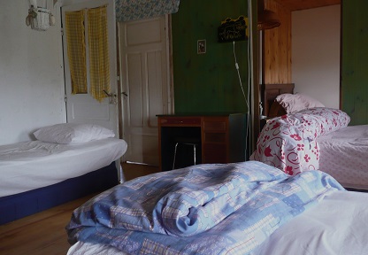Chambre du gîte de la Roche-de-Lajo