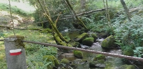 Passerelle sur la daze des Vernhettes