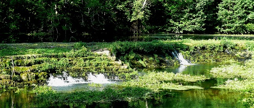Le barrage du moulin de la Peyre