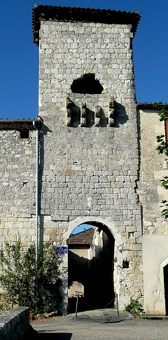 La porte nord de la Romieu