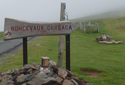 Chemin vers Roncevaux