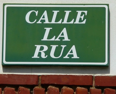 Plaque indicatrice de rue