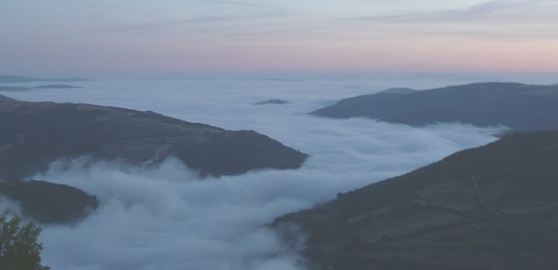 Brouillard dans les vallées