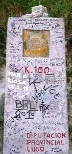 La borne des cent kilomètres