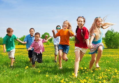 Groupe d'enfants Groupe d'enfants