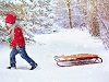 Luge et enfant